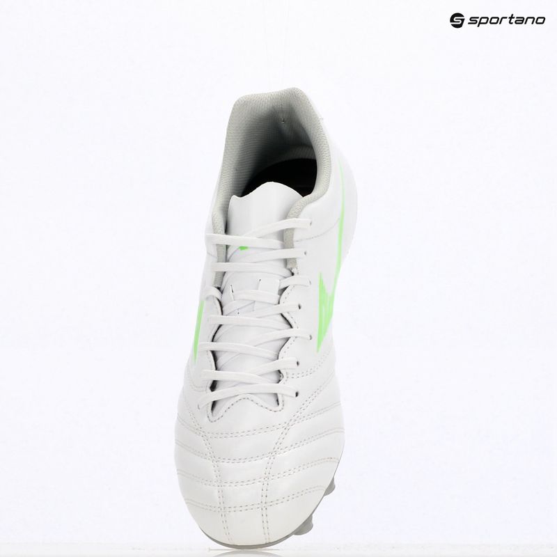 Férfi futballcipő Mizuno Monarcida Neo III Select Md fehér/neonzöld 11