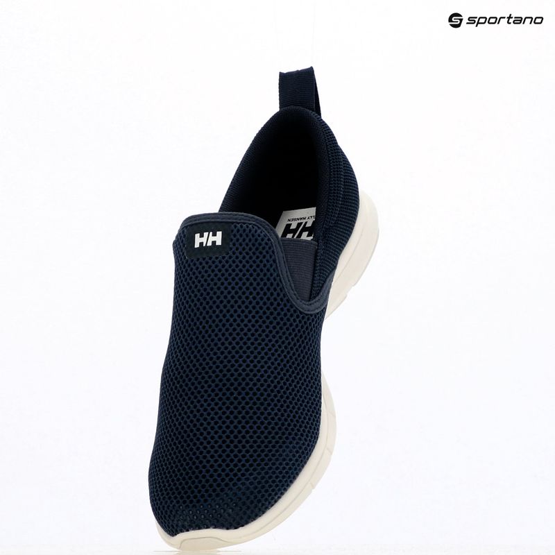 Helly Hansen férfi tengerész cipő Ahiga Slip-On navy / off white 15
