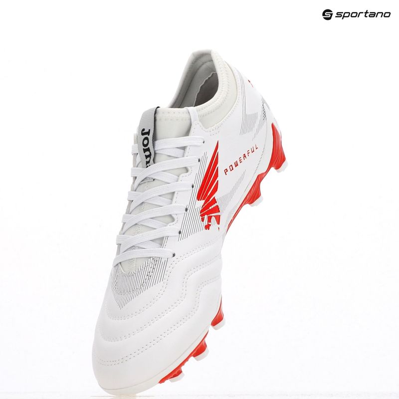 Joma férfi futballcipő Powerful FG fehér 15