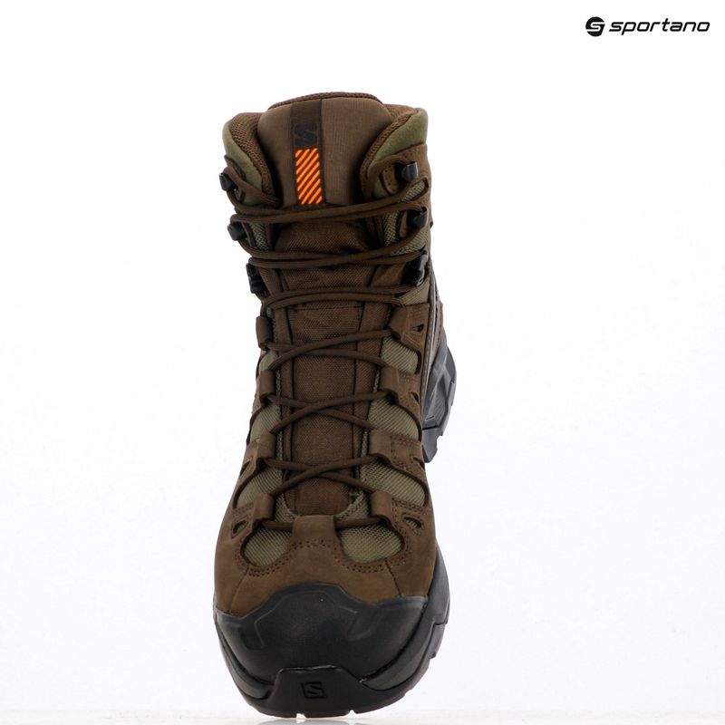 Salomon Quest Tracker GTX túrabakancs föld barna/zöld/fekete 18