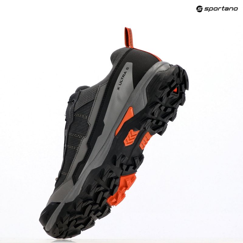 Férfi túrabakancs Salomon X ULTRA 5 GTX aszfalt / castlerock / égett okkersárga 9