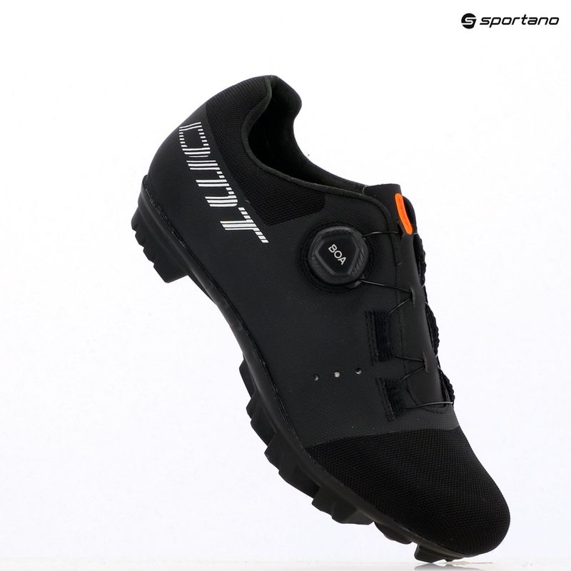 Férfi MTB kerékpáros cipő DMT KM4 fekete 13