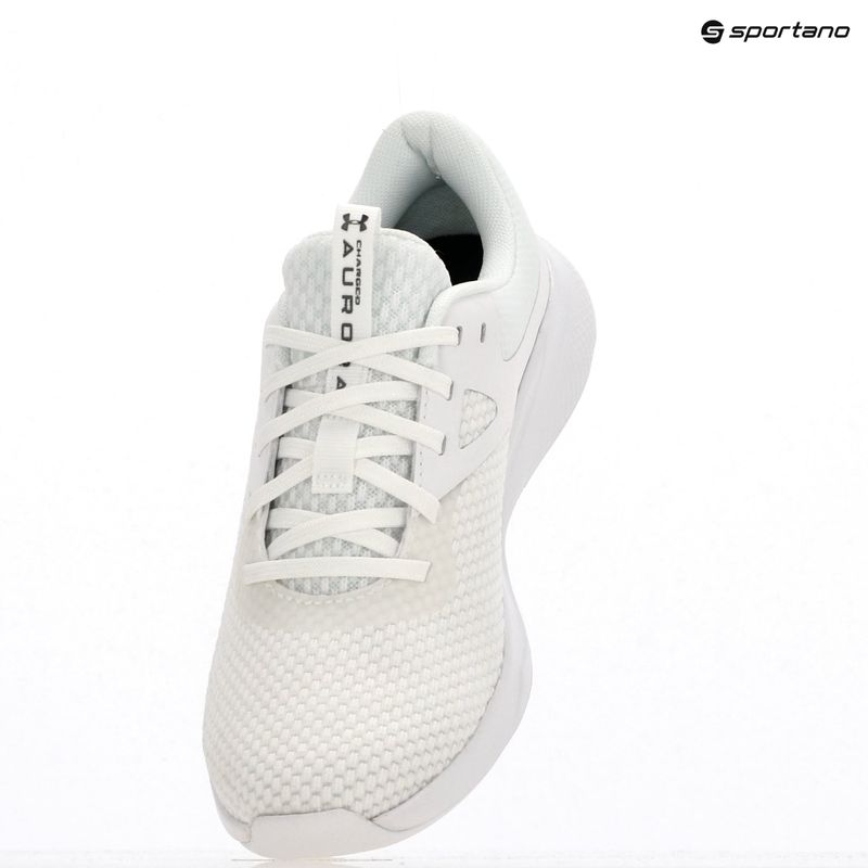 Női edzőcipő Under Armour W Charged Aurora 2 fehér/fehér/metál meleg ezüst 9