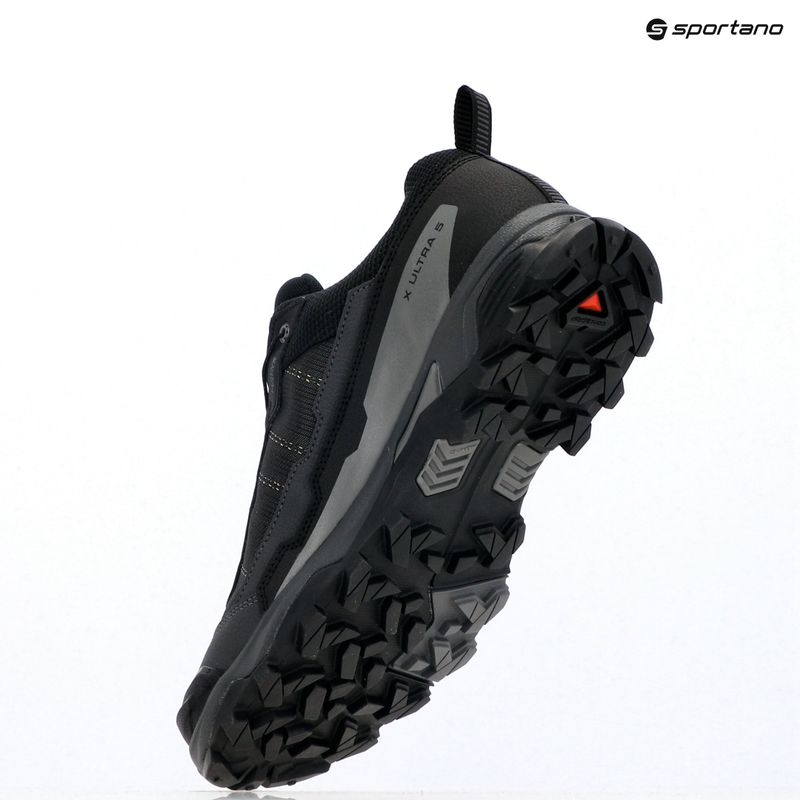 Férfi túrabakancs Salomon X ULTRA 5 GTX fekete / aszfalt / castlerock 9
