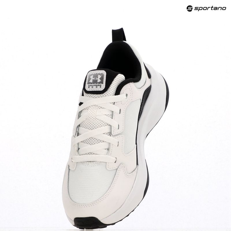 Under Armour Charged Edge férfi edzőcipő fehér/fehér/fekete 9