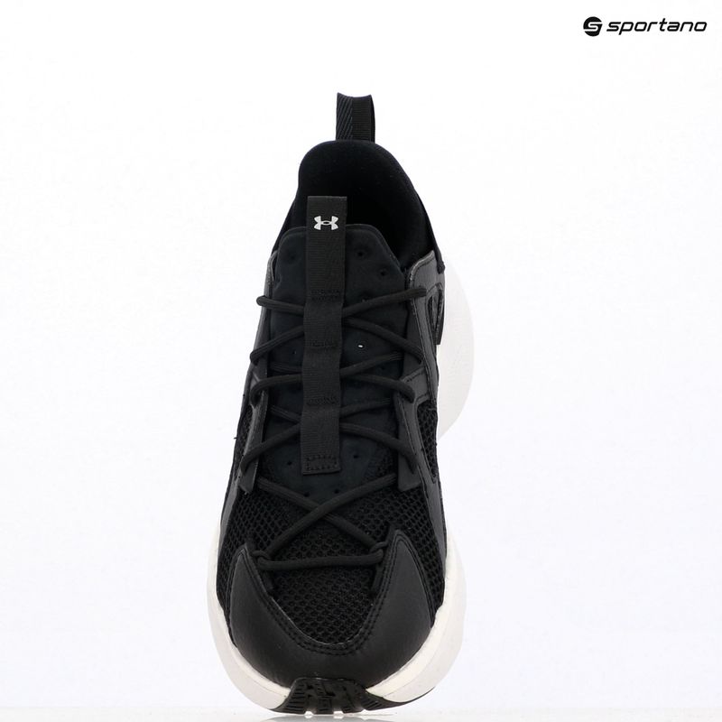 Under Armour Infinite MVMNT SE fekete/fehér/metál ezüst cipő 14