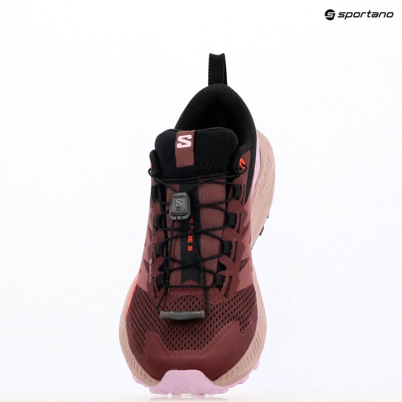 Salomon Sense Ride 5 GTX női futócipő catawba grape/orchid bouquet/cseresznye paradicsom 14