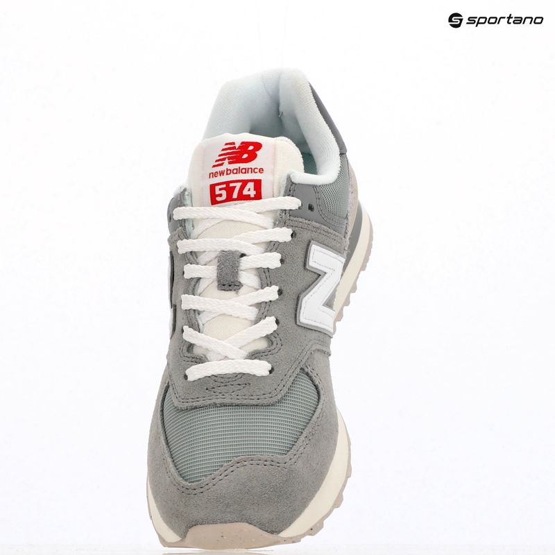 New Balance 574's V2 pala szürke cipők 9