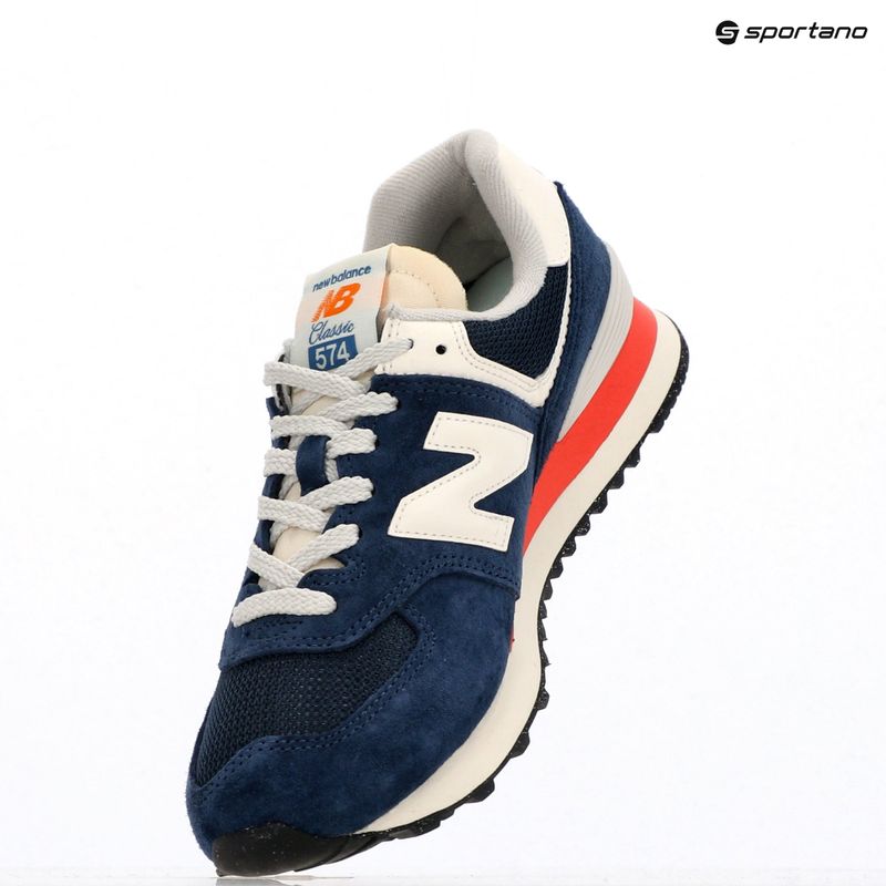 New Balance 574-es V2 kék tengerészgyalogos cipők 9