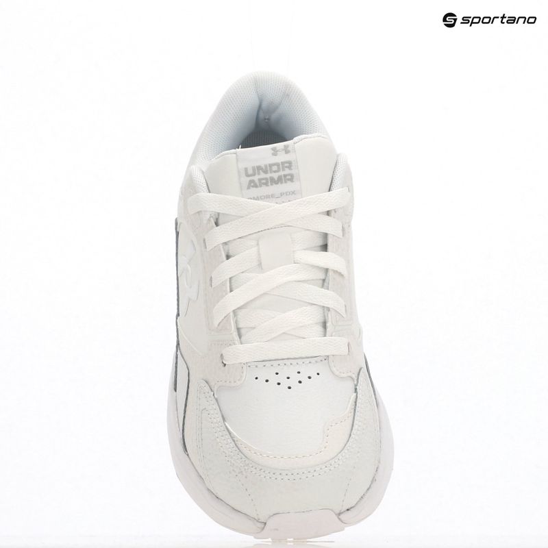 Under Armour Edge Leather fehér/fehér/fehér női edzőcipő 7