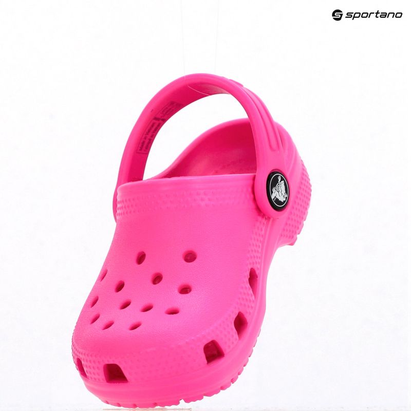 Crocs Classic Clog Kisgyermek flip-flop rózsaszín zúzás 12