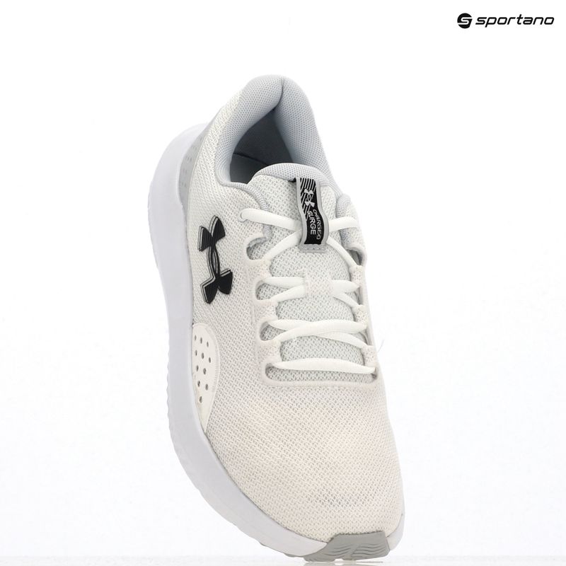 Under Armour Charged Surge 4 fehér/halo szürke/fekete férfi futócipő 6