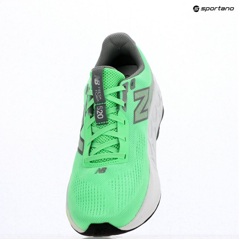New Balance Fresh Foam 520's V9 elektromos jade férfi futócipő 9