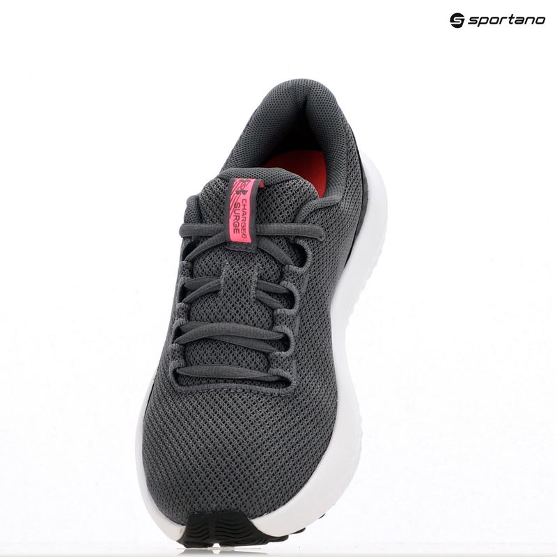 Under Armour Charged Surge 4 castlerock/antracit/aero rózsaszín női futócipő 14