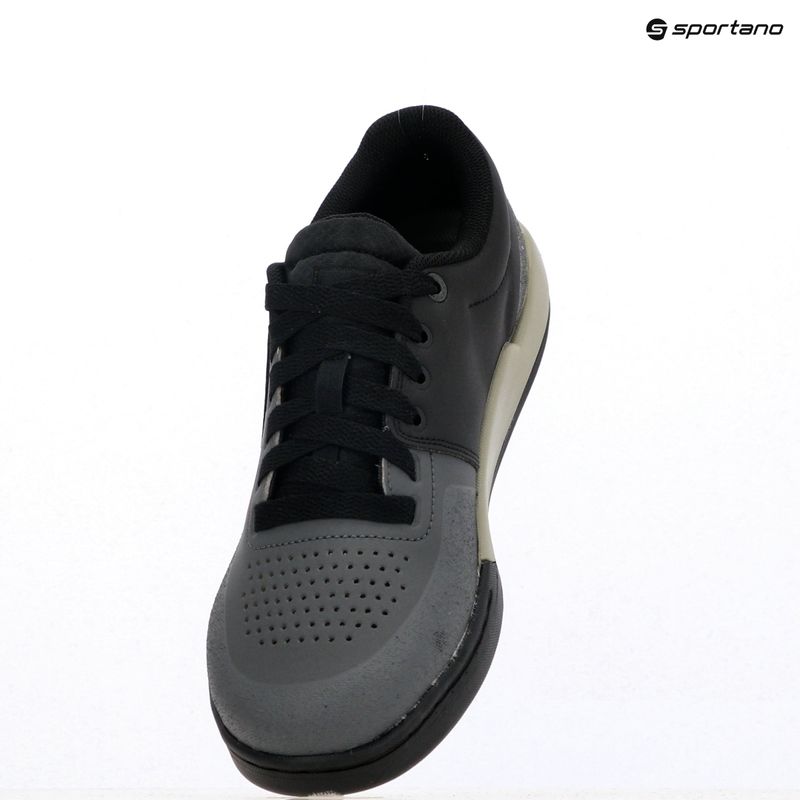 Férfi platform kerékpáros cipő adidas FIVE TEN Freerider Pro szürke hat/ezüst kavics/mag fekete 9