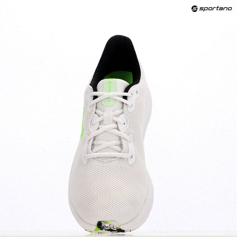 Under Armour Charged Pursuit 4 fehér/fekete/szürkészöld férfi futócipő 10