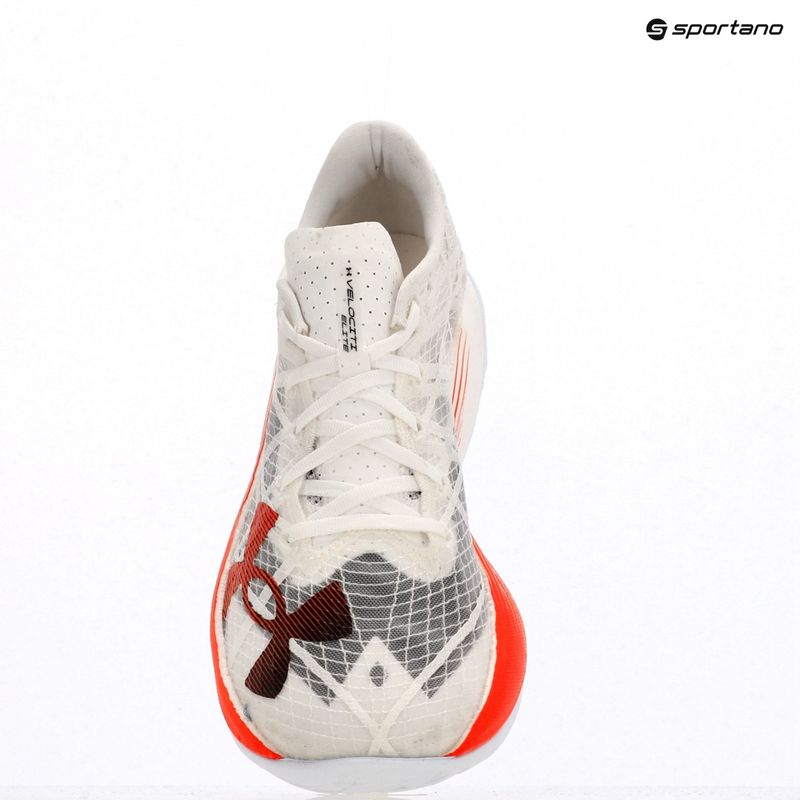 Under Armour Velocity Elite 2 férfi futócipő fehér/karmazsinvörös/fekete 9