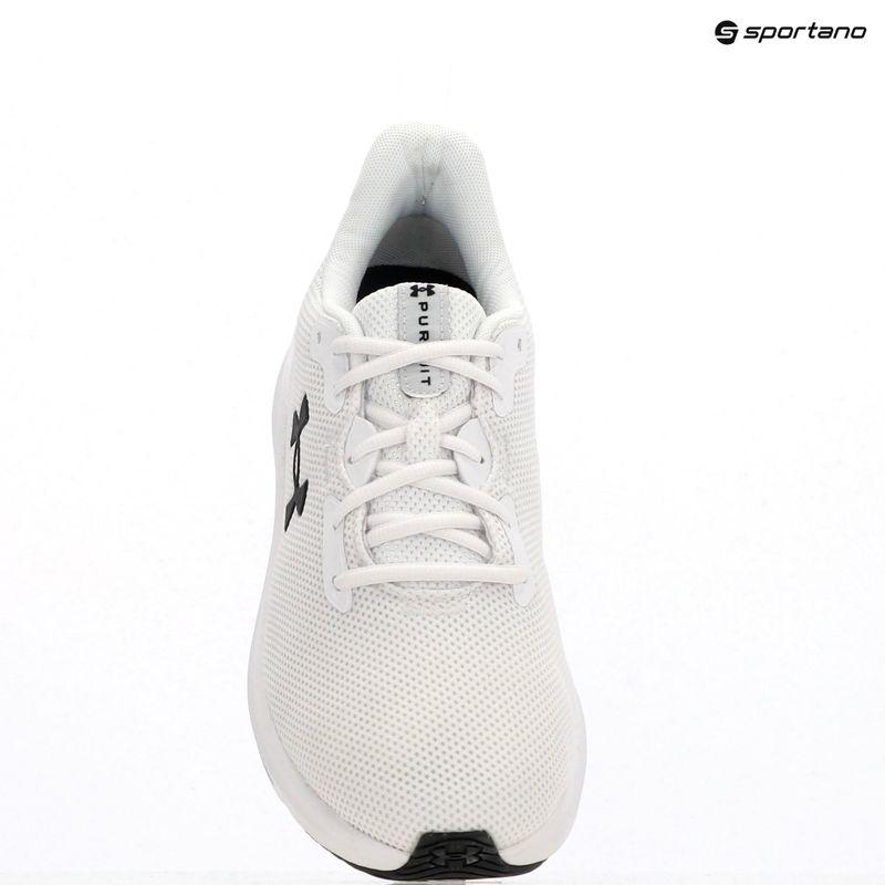 Under Armour Charged Pursuit 4 fehér/fehér/fekete férfi futócipő 11