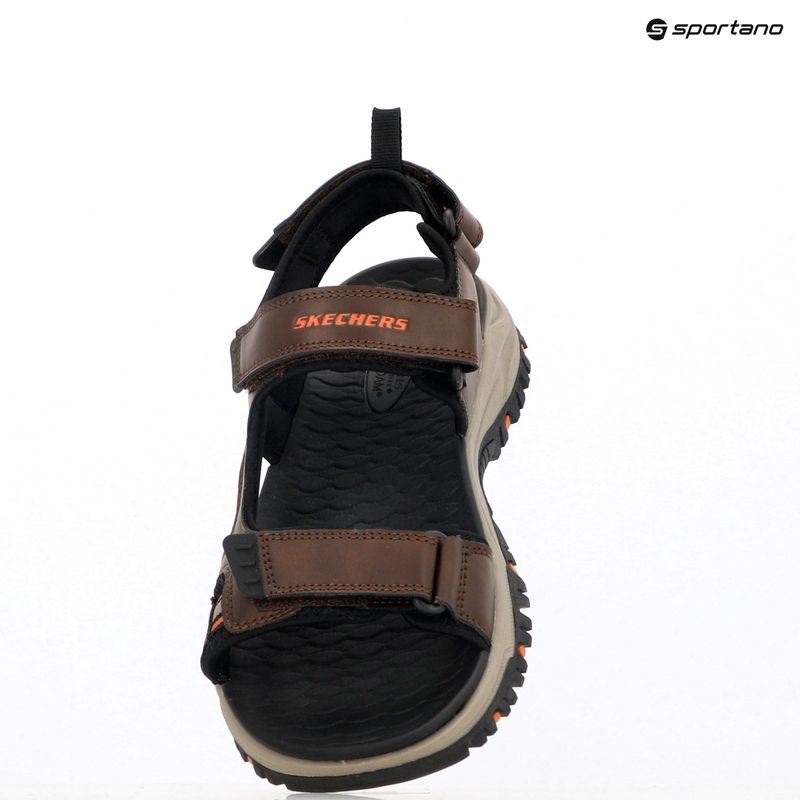 SKECHERS férfi szandálok Prewitt Rigdon barna 9