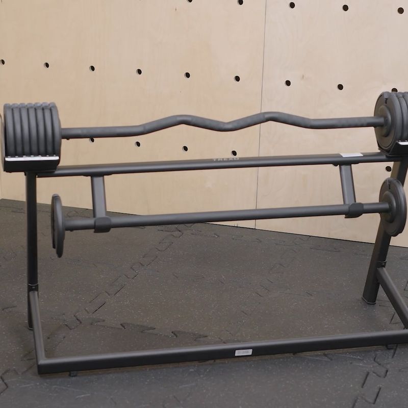 TREXO 36 kg-os állítható súlyzó készlet 16