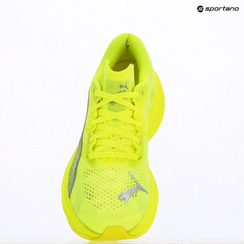 Női futócipő PUMA Deviate Nitro 3 sárga riasztás/puma ezüst 5