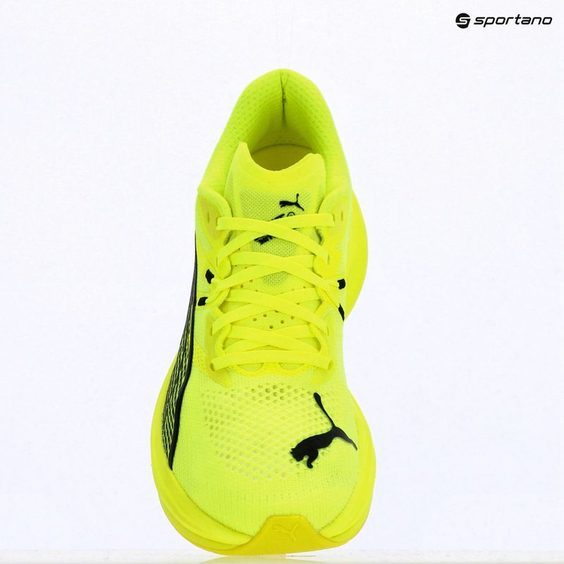 Férfi futócipő PUMA Deviate Nitro 3 sárga riasztás/puma fekete 5
