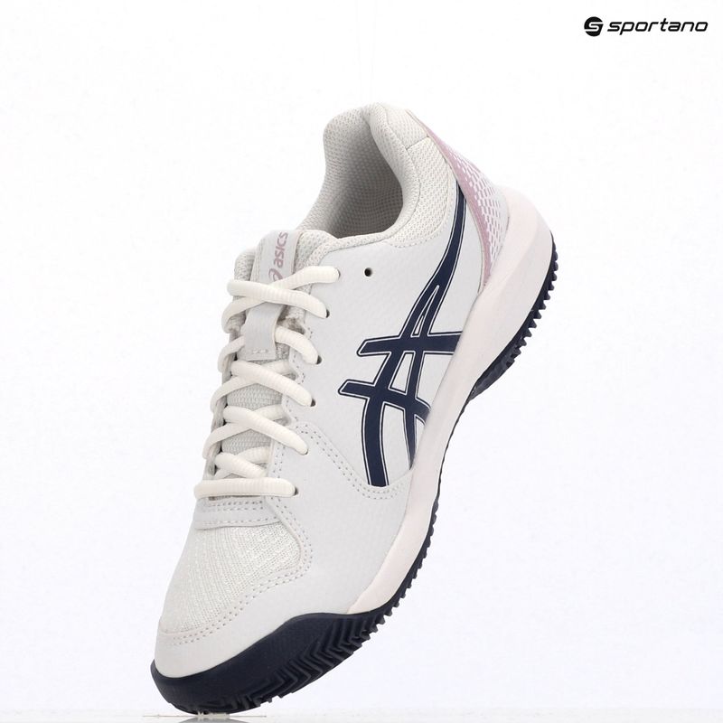 ASICS női teniszcipő Gel-Dedicate 8 Clay W fehér/indigó köd 16