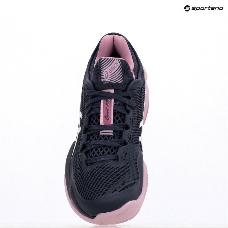 ASICS Court FF 3 Clay W női teniszcipő indigó köd/fehér 16