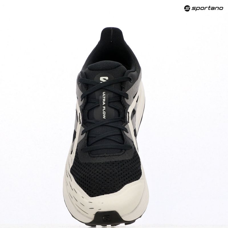 Salomon Ultra Flow férfi futócipő fekete/gleccser szürke/csendes árnyalatú 13