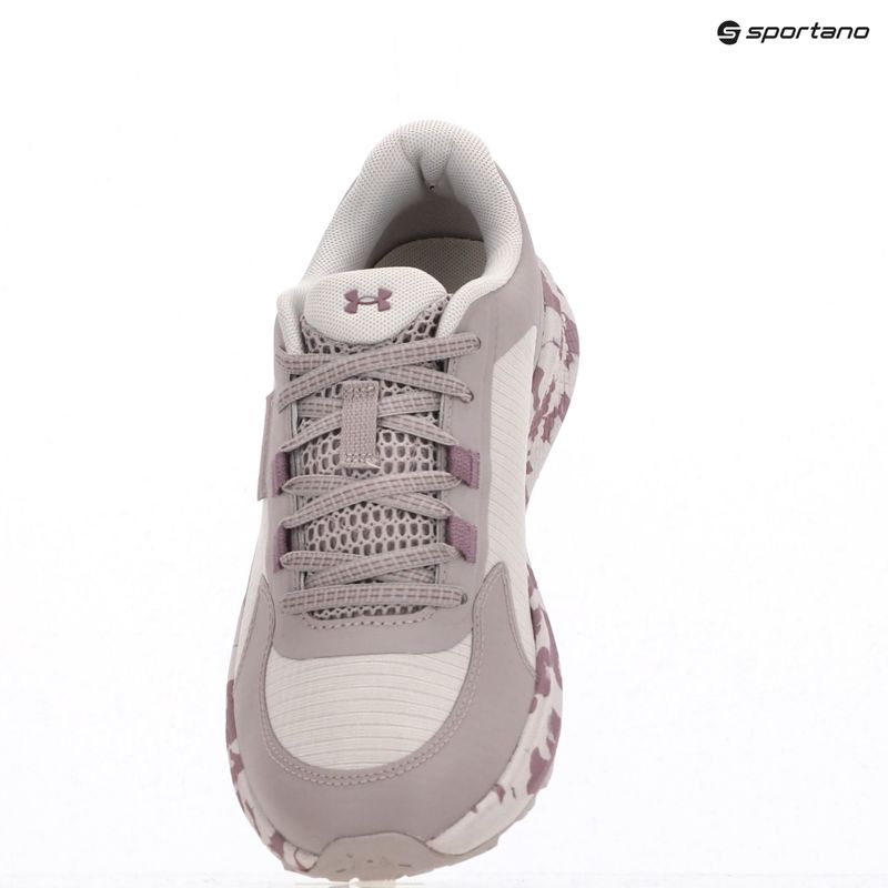 Under Armour Charged Bandit Trail 3 női futócipő szürke anyag/szürke hajnal/lila prime 11