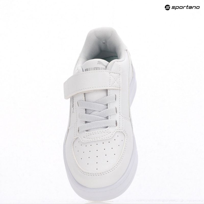 PUMA Caven 2.0 gyermek cipő puma fehér/puma ezüst/puma fekete 13
