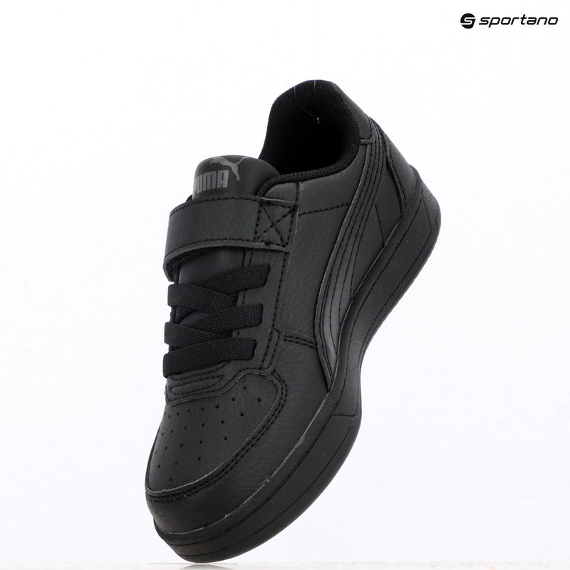 PUMA Caven 2.0 gyermek cipő puma fekete/hűvös sötétszürke 15
