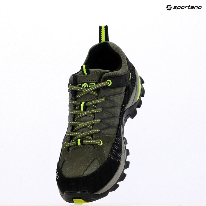 Férfi CMP Rigel Low Wp dzsungel/sárga fluo túrabakancsok 13
