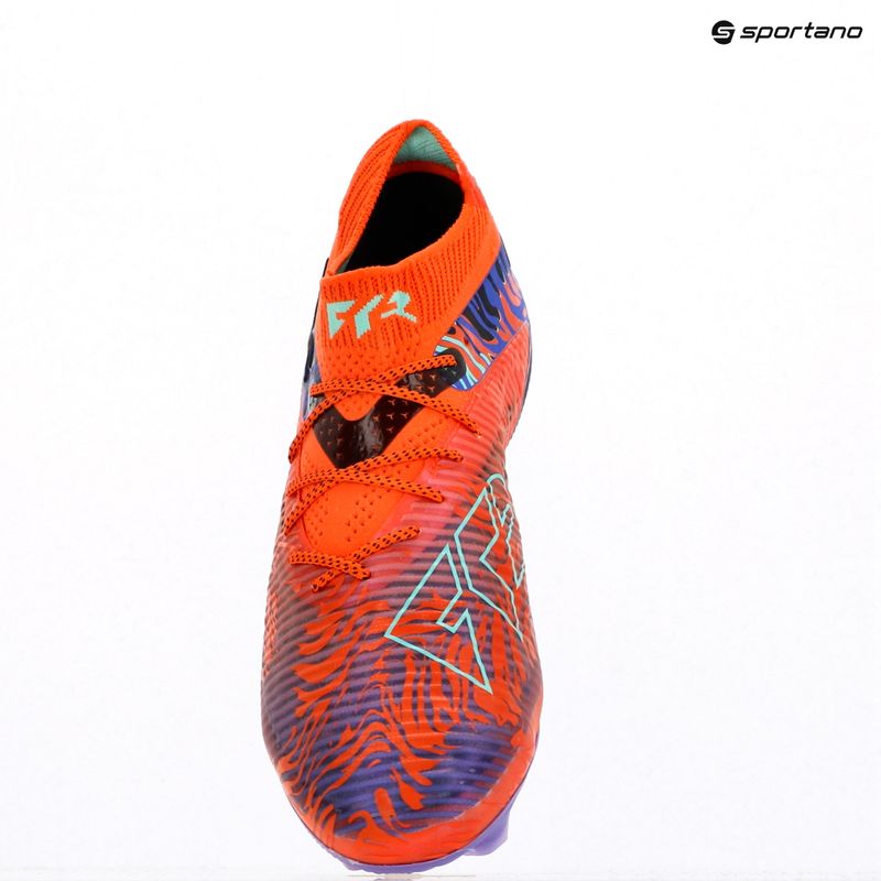 Férfi futballcipő PUMA Future 8 Ultimate Creativity FG narancssárga mák/sötét ametiszt/elektromos borsmenta/fekete 14