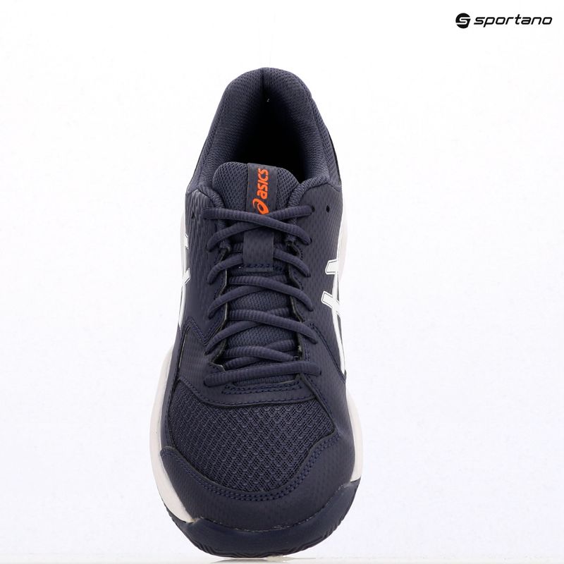 ASICS férfi teniszcipő Gel-Dedicate 8 Clay indigó köd/fehér 16