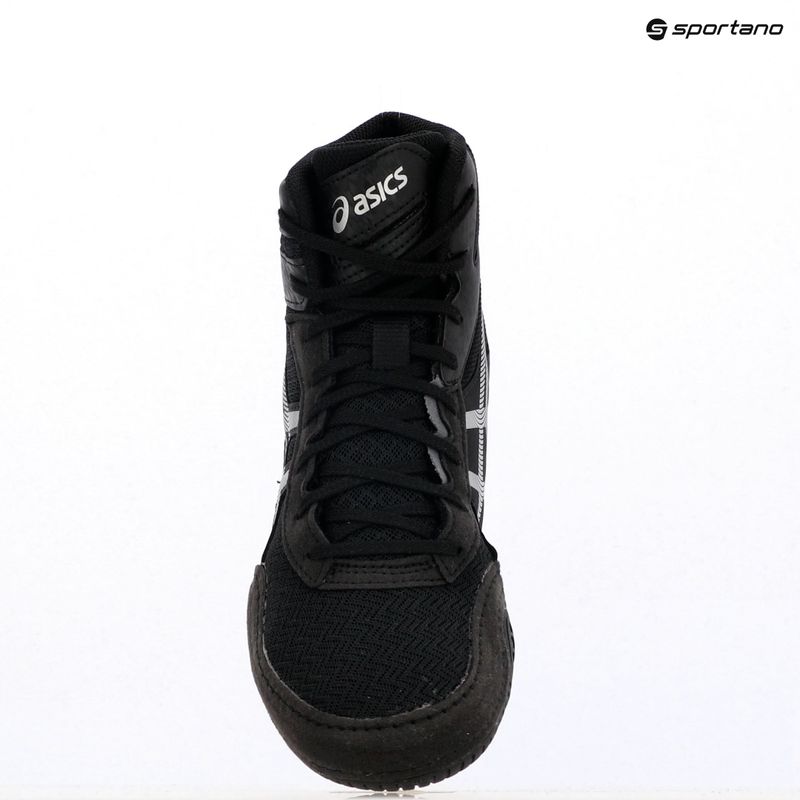 ASICS Matcontrol 3 fekete/tiszta ezüst birkózócipő 15
