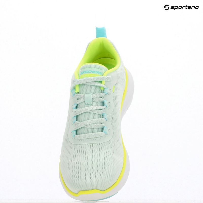 Női SKECHERS Flex Appeal 5.0 New Path menta/multi cipő 15
