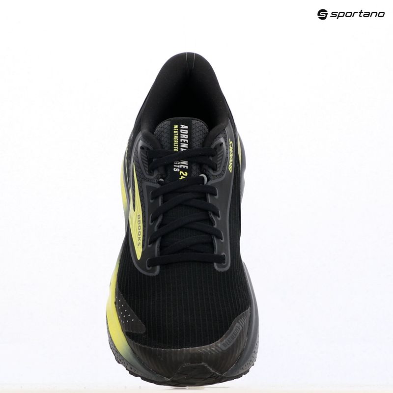 Férfi futócipő Brooks Adrenaline GTS 24 Weatherized fekete/ebony/új sárga 15