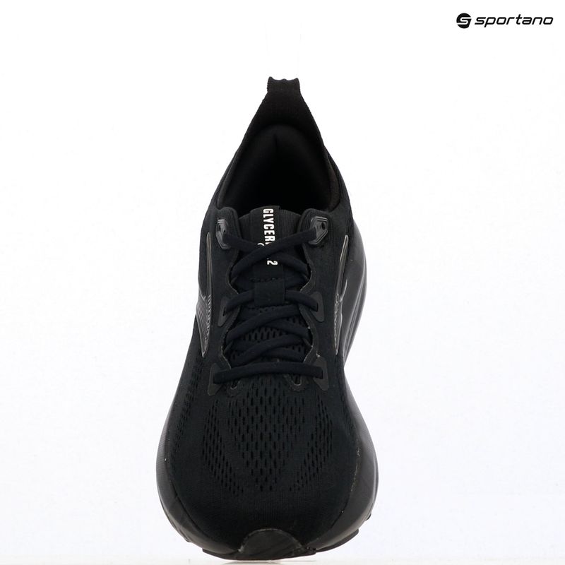 Brooks Glycerin 22 férfi futócipő fekete/fekete/ebony 14