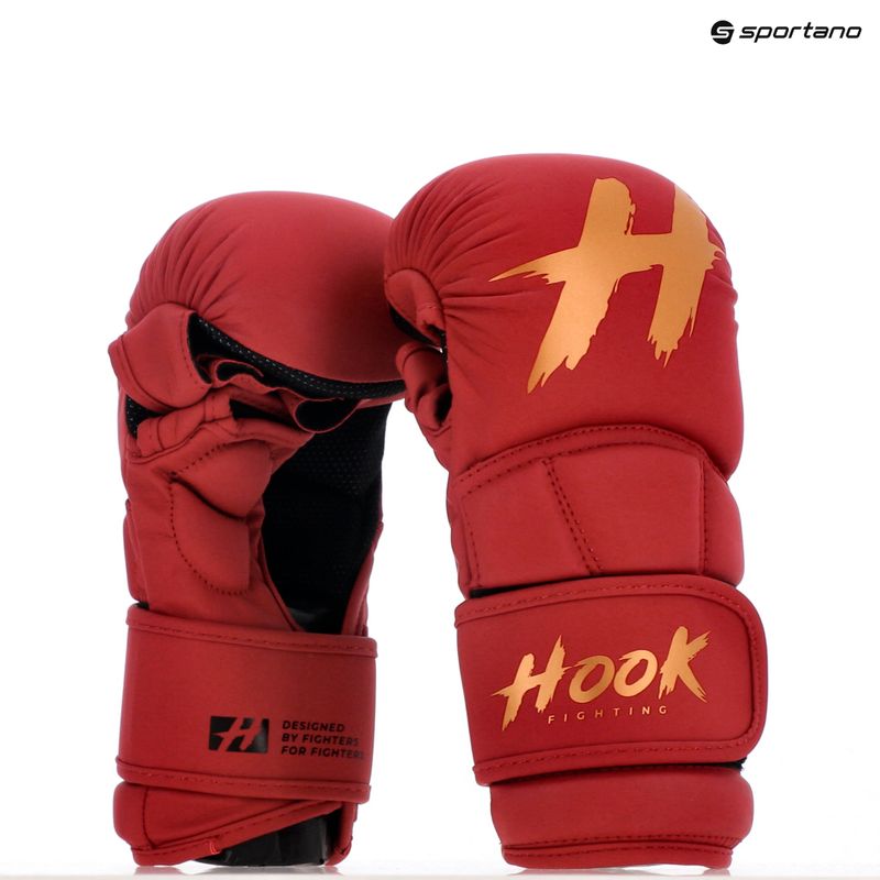 MMA HOOK FIGHTING sparring kesztyű TX0-B4M0016 piros 10