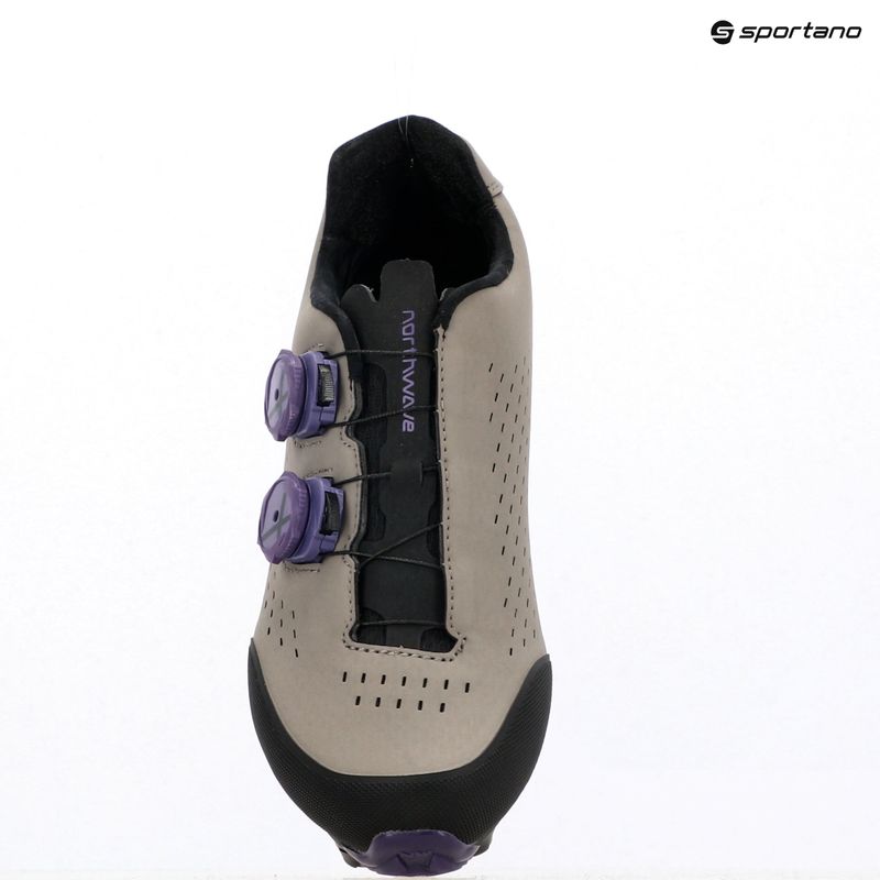 Férfi MTB kerékpáros cipő Northwave Rebel 3 homok/sötét lila 9
