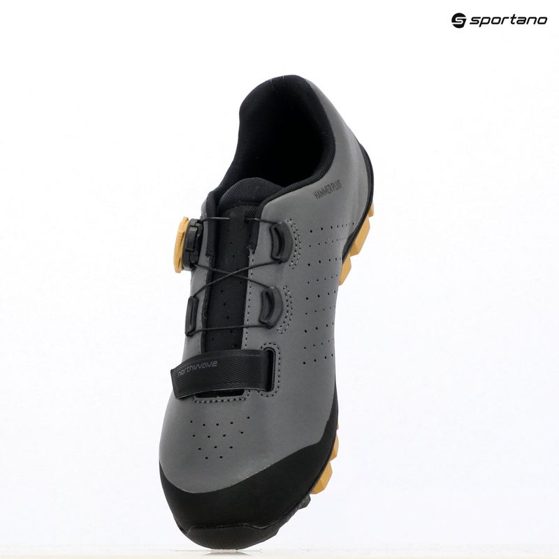 Férfi MTB kerékpáros cipő Northwave Hammer Plus sötétszürke/méz 5