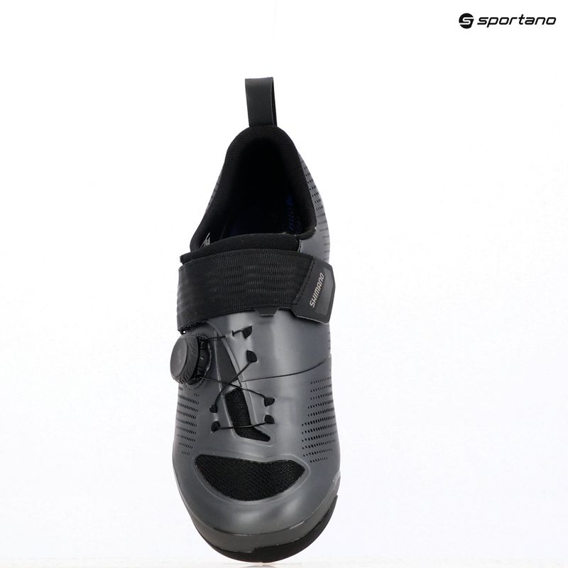 Shimano SH-TR903 matt páncélmetál férfi országúti cipő 7