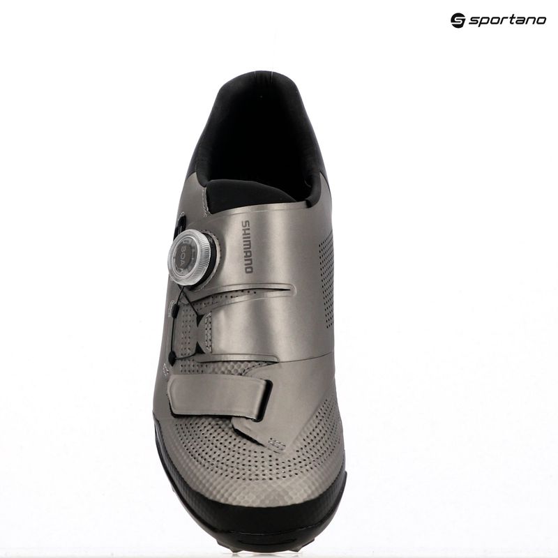 Férfi MTB kerékpáros cipő Shimano SH-XC502 ezüst 15