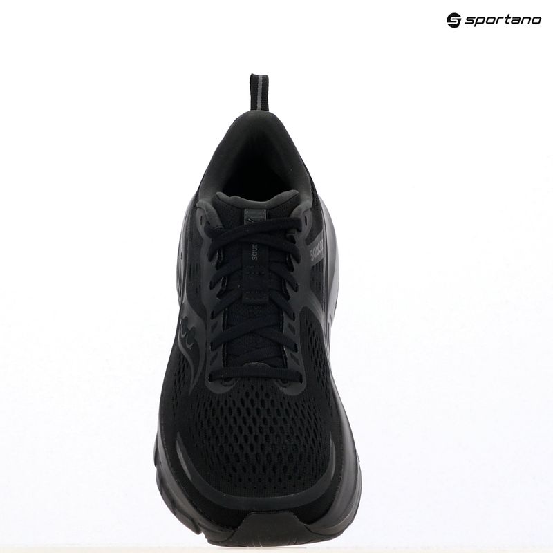 Férfi Saucony Guide 18 tripla fekete futócipő 15