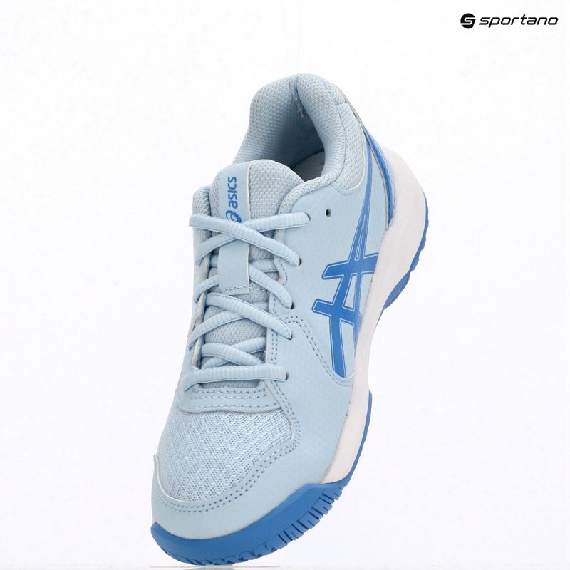 ASICS Gel-Dedicate 8 GS Jr gyermek teniszcipő világoskék/kék tengerpart 8