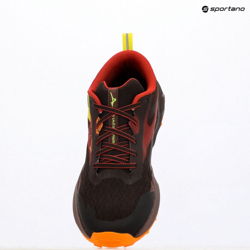 Férfi futócipő Mizuno Wave Ibuki 5 rum raisin / rythmic red / eve primro 13