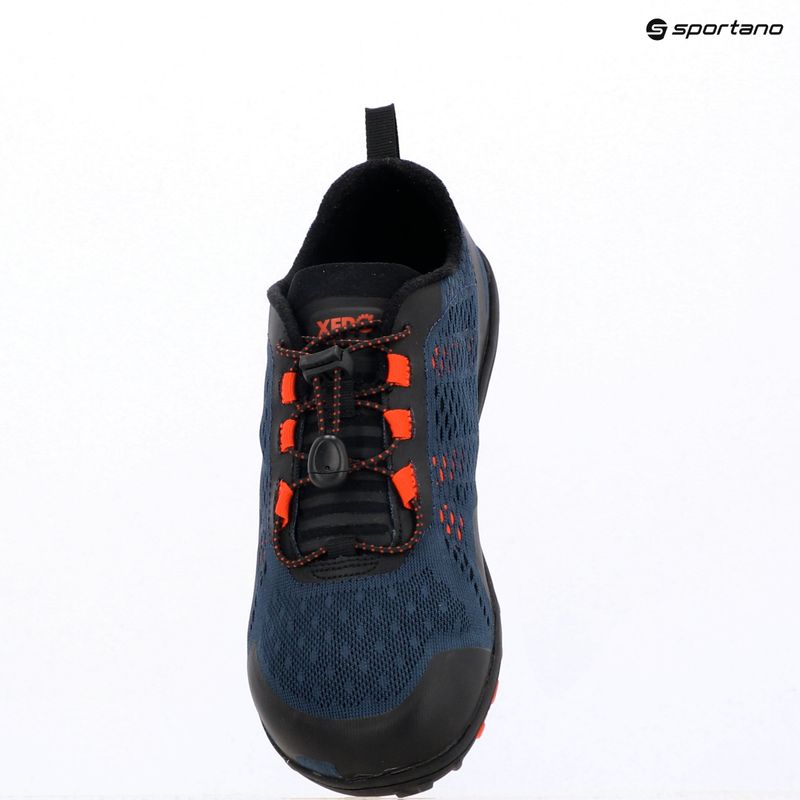 Férfi barefoot cipő Xero Shoes Aqua X Sport moonlit/kék/narancs 9