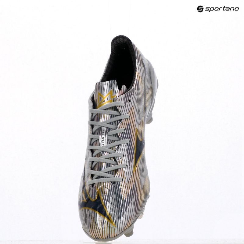 Férfi futballcipő Mizuno α II Japan Mix galaxy silver/8605 c/gold 3