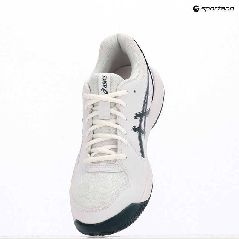 ASICS férfi teniszcipő Gel-Dedicate 8 Clay fehér/saxon zöld 8